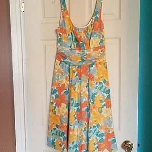Floral print dress
